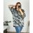 Tunic / blouse long sleeve women's oversized (3XL / 4XL ONE SIZE) ITALIAN FASHION IMWQ2191650