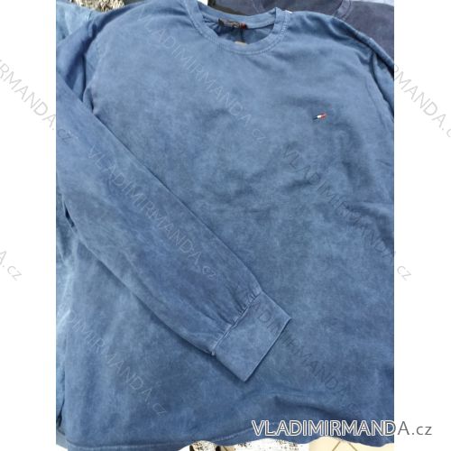 Oversized Men's Long Sleeve T-Shirt (L-5XL) FORBEST TMF24-9848