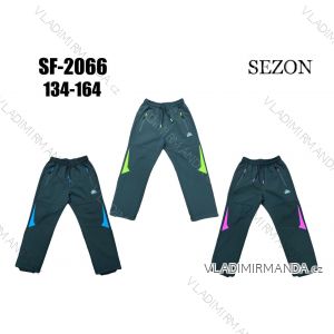 Warm softshell pants children's girls and boys (134-164) SEZON SEZ24SF-2066