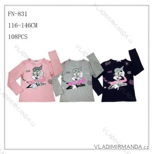 Girls' Youth Short Sleeve T-Shirt (116-146) SEZON JS-7018