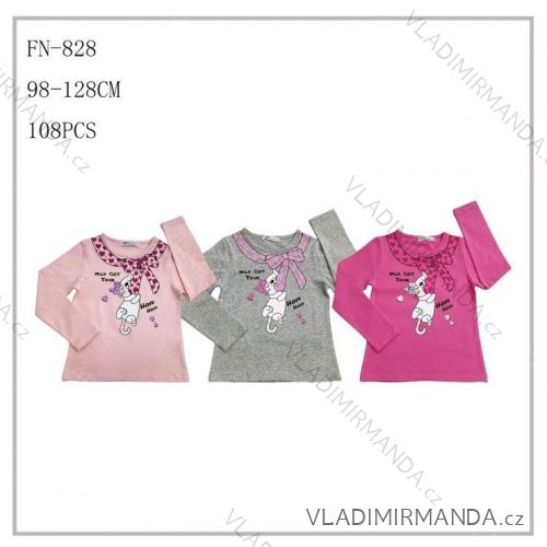 Girls' Youth Short Sleeve T-Shirt (116-146) SEZON JS-7018