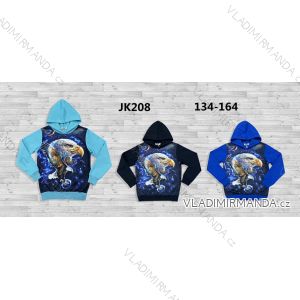 Warm children's sweatshirt for boys (116-146) SEZON SEZ21H-3031