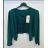 Women's Long Sleeve Bolero (S/M ONE SIZE) ITALIAN FASHION IMPSH235440