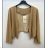 Women's Long Sleeve Bolero (S/M ONE SIZE) ITALIAN FASHION IMPSH235440