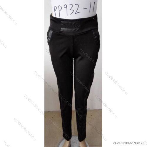 Leggings leatherette women (m / l-xl / 2xl-3xl / 4xl) ELEVEK PP932-11
