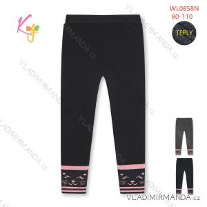 Warm children's sweatpants (80-110) KUGO WL0858N