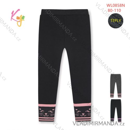 Warm children's sweatpants (80-110) KUGO WL0858N