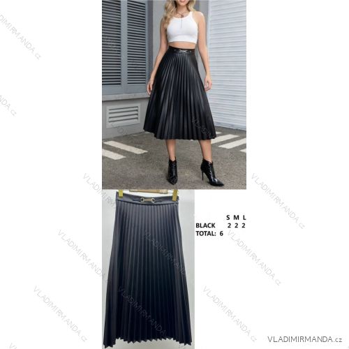 Women's long skirt at the waist for flip flops (UNI S-L) ITALIAN FASHION IM420027