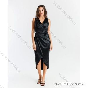 Women's elegant evening dress with straps (S/M ONE SIZE) ITALIAN FASHION IMPSH246479