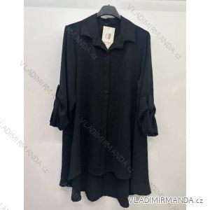 Women's Long Sleeve Shirt (S/M ONE SIZE) ITALIAN FASHION IMPSH232686