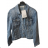 Denim jacket oversize women's (M-3XL) Re-Dress IMT24C189-1B -   blue -   2XL