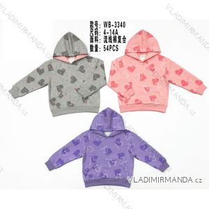 Sweatshirt outdoor long sleeve children youth girls (116-152) WOLF B2347