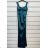 Women's Strapless Satin Long Party Dress (S/M ONE SIZE) ITALIAN FASHION IMPSH246635