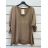 Women's Oversize Long Sleeve Tunic (S/M ONE SIZE) ITALIAN FASHION IMPSH2316090