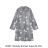 WOLF Z2497 women's long-sleeved bathrobe (M-2XL).