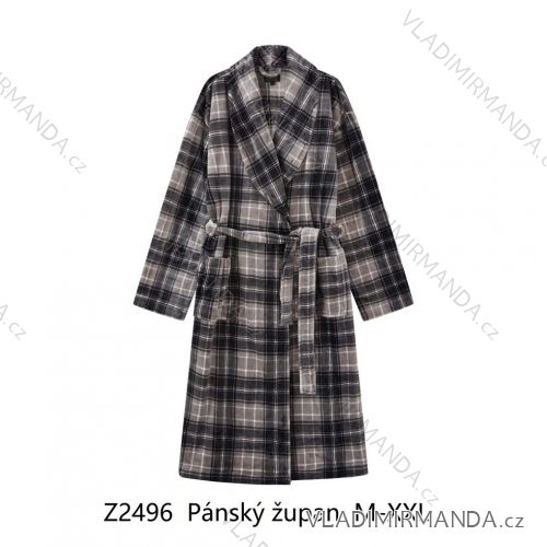 Men's long sleeve bathrobe (M-2XL) WOLF Z2496