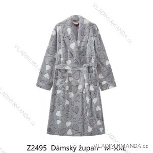 Women's long sleeve bathrobe (M-2XL) WOLF Z2495