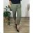 Women's Plus Size Stretch Pants (54/56/58 ONE SIZE) ITALIAN FASHION IM424101  grey