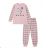 Children's long pajamas for girls (104-134) WOLF S2452B