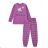 Children's long pajamas for girls (104-134) WOLF S2452B