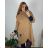 Women's long fleece coat (M / L ONE SIZE) ITALIAN FASHION IMD211105