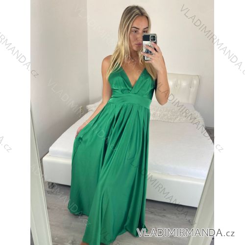 Women's strapless long dress (S/M ONE SIZE) ITALIAN FASHION IM322248