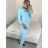 Women's long velvet sweatpants (S-XL) TURKISH FASHION TMWL20633