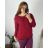 Sleeveless jacket long sleeve (uni sl) ITALIAN Fashion IMC17326 52/54 wine
