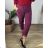 Plus Size Women's Long Stretch Pants (XL/2XL ONE SIZE) ITALIAN FASHION IMC22810