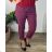 Plus Size Women's Long Stretch Pants (XL/2XL ONE SIZE) ITALIAN FASHION IMC22810