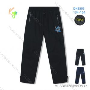 Softshell pants insulated with fleece children's girls and boys(104-134) KUGO HK1803-2