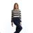 Women's Long Sleeve Knitted Sweater (S/M ONE SIZE) ITALIAN FASHION IMPSH231630