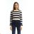 Women's Long Sleeve Knitted Sweater (S/M ONE SIZE) ITALIAN FASHION IMPSH231630