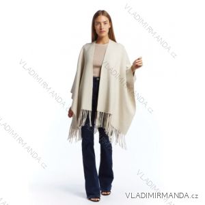 Women's Long Sleeve Poncho (S/M ONE SIZE) ITALIAN FASHION IMPLI2320508