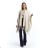 Women's Long Sleeve Poncho (S/M ONE SIZE) ITALIAN FASHION IMPLI2320508