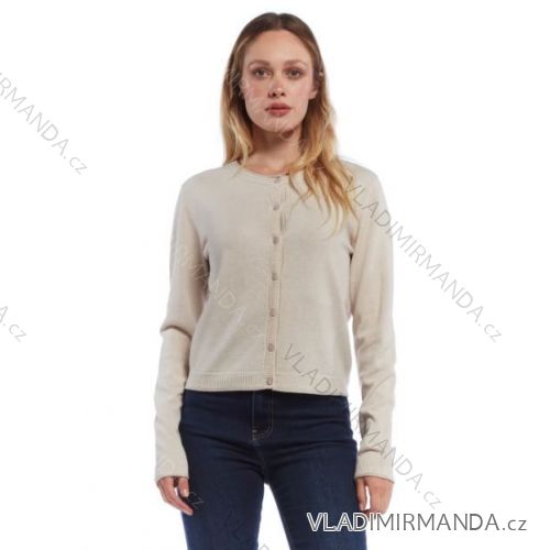 Women's Long Sleeve Knitted Sweater (S/M ONE SIZE) ITALIAN FASHION IMPSH231630