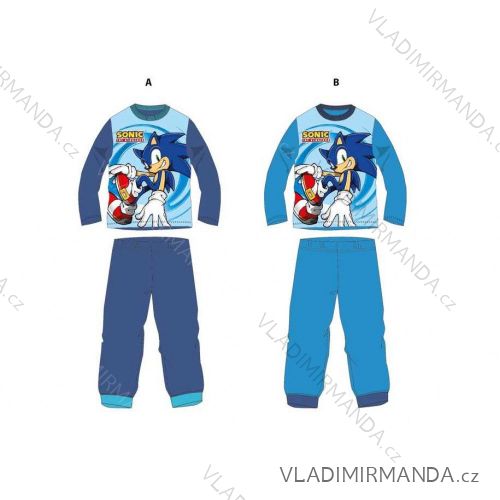 Pajamas long warm sonic children's boys (98-128) SETINO SON24-286