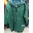 Women's Plus Size Hooded Jacket (XL/2XL ONE SIZE) ITALIAN FASHION IM422684