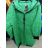 Women's Plus Size Hooded Jacket (XL/2XL ONE SIZE) ITALIAN FASHION IM422684