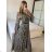 Women's Warm Long Sleeve Dress (L / XL ONE SIZE) ITALIAN FASHION IM4221054