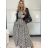 Women's Warm Long Sleeve Dress (L / XL ONE SIZE) ITALIAN FASHION IM4221054