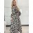 Women's Warm Long Sleeve Dress (L / XL ONE SIZE) ITALIAN FASHION IM4221054