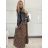 Women's Warm Long Sleeve Dress (L / XL ONE SIZE) ITALIAN FASHION IM4221054