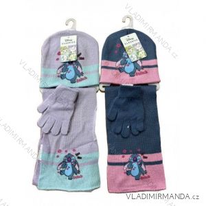 Set of winter finger mickey mouse hat and gloves for children and boys (ONE SIZE) SETINO HW4074