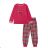 Children's long pajamas for girls (104-134) WOLF S2452