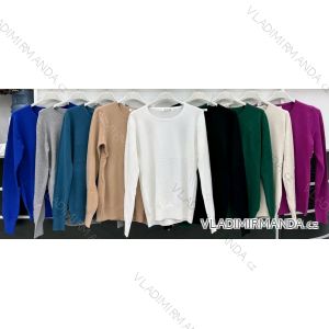 Women's Slim Long Sleeve Sweater (44/46/48 ONE SIZE) ITALIAN FASHION IMBM24207