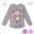 T-shirt with long sleeves children's girls girls (98-128) KUGO HC0757