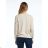 Women's Long Sleeve Knitted Sweater (S/M ONE SIZE) ITALIAN FASHION IMPSH231630