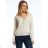 Women's Long Sleeve Knitted Sweater (S/M ONE SIZE) ITALIAN FASHION IMPSH231630