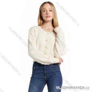 Women's Long Sleeve Knitted Sweater (S/M ONE SIZE) ITALIAN FASHION IMPSH231630